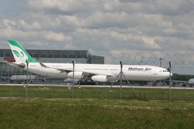 Image of aircraft registration EP-MMA - A A340-311 operated by Mahan Airlines