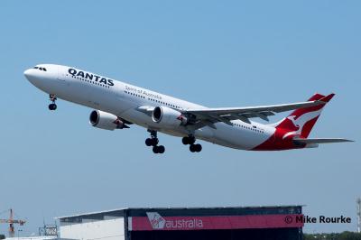 Image of aircraft registration VH-QPB - A A330-301 operated by Qantas