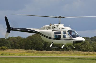 Image of aircraft registration F-GFDO - A Bell 206 operated by Danish Air Transport (DAT)