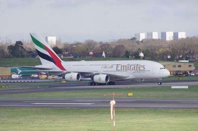 Photo of aircraft A6-EUP operated by Emirates