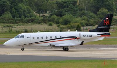 Image of aircraft registration OE-HOP - A Gulfstream G200- operated by Avcon Jet AG