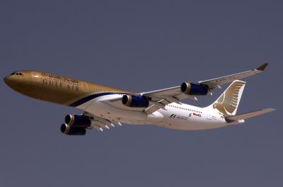Image of aircraft registration A4O-LI - A A340-313E operated by Gulf Air