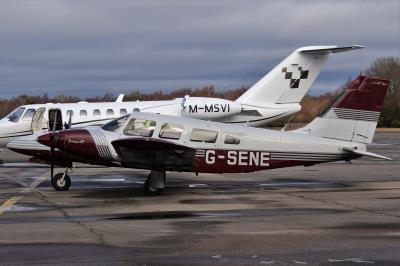 Photo of aircraft G-SENE operated by HJK Asset Management Ltd