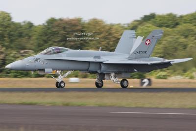 Photo of aircraft J-5005 operated by Swiss Air Force