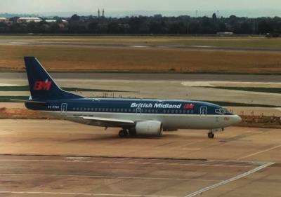 Photo of aircraft SE-DNE operated by British Midland Airways