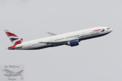 Image of aircraft registration G-ZZZA - A 777-236 operated by British Airways