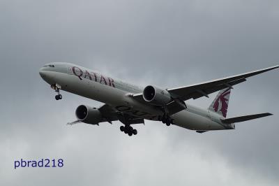 Image of aircraft registration A7-BEQ - A 777-300(ER) operated by Qatar Airways