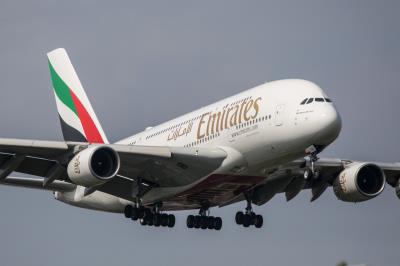 Photo of aircraft A6-EUE operated by Emirates