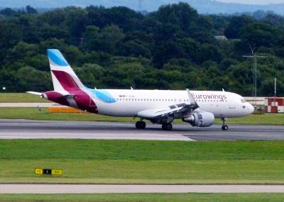 Photo of aircraft D-AEWI operated by Eurowings