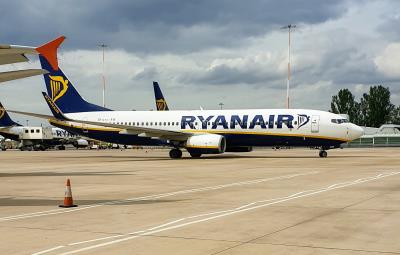 Image of aircraft registration EI-EVN - A 737-8AS(WL) operated by Ryanair