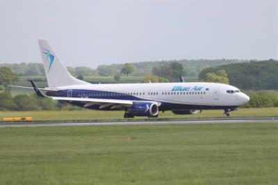 Photo of aircraft YR-BMB operated by Blue Air