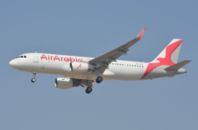 Photo of aircraft A6-AOU operated by Air Arabia