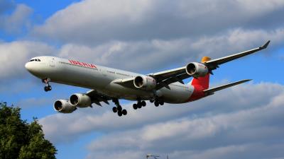 Image of aircraft registration EC-IQR - A A340-642 operated by Iberia