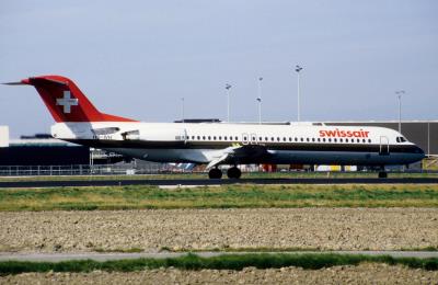 Photo of aircraft HB-IVH operated by Swissair