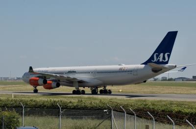 Image of aircraft registration LN-RKG - A A340-313E operated by SAS Scandinavian Airlines