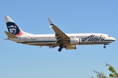 Image of aircraft registration N537AS - A 737-890(WL) operated by Alaska Airlines