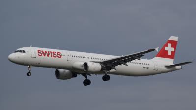 Photo of aircraft HB-IOK operated by Swiss