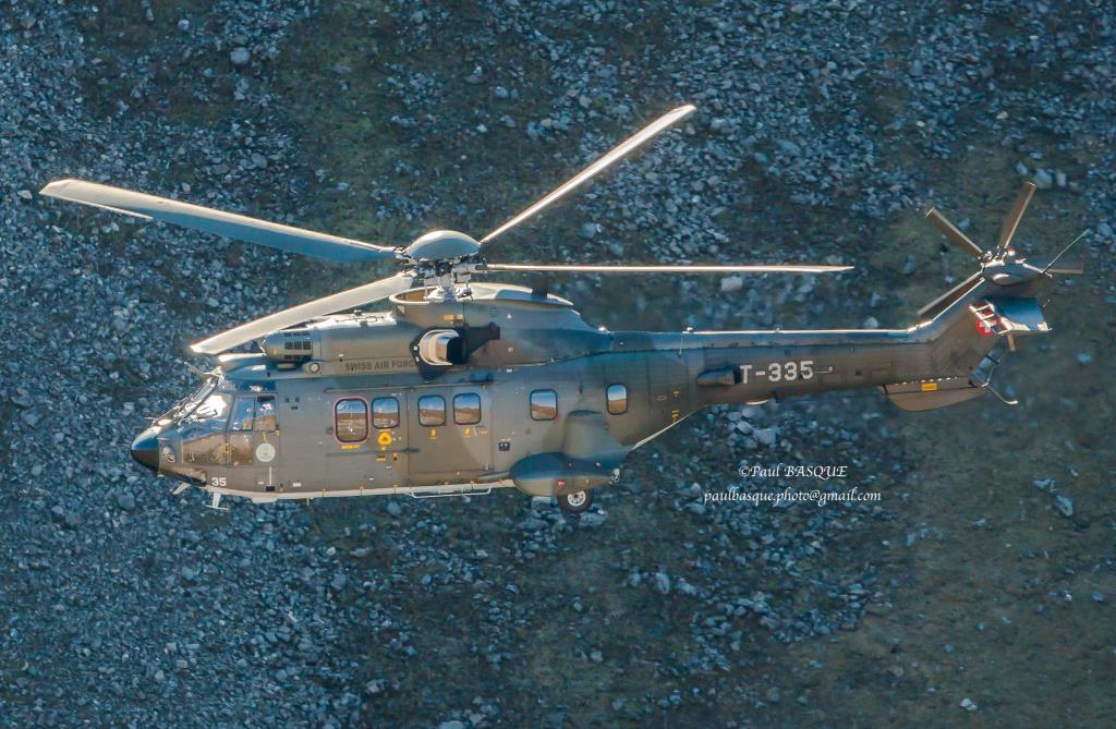 Photo of aircraft T-335 operated by Swiss Air Force