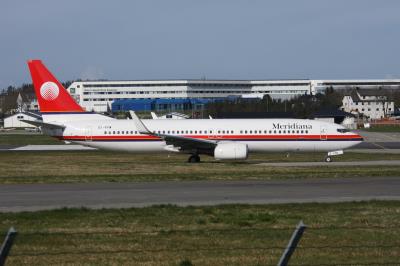 Image of aircraft registration EI-FFW - A 737-85F(W) operated by Meridiana SpA