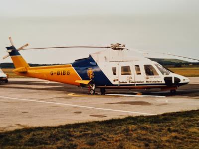 Photo of aircraft G-BIBG operated by Caledonian Helicopters Ltd