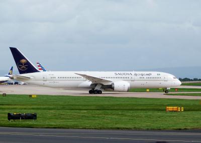 Image of aircraft registration HZ-ARC - A 787-9 Dreamliner operated by Saudi Arabian Airlines