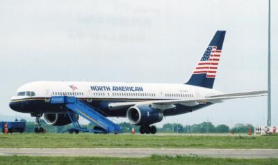 Photo of aircraft N754NA operated by North American Airlines