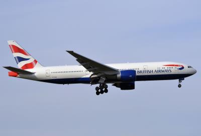 Image of aircraft registration G-VIIW - A 777-236(ER) operated by British Airways