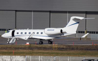Photo of aircraft N500AN operated by G500 Aviation Ltd