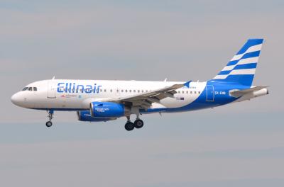 Image of aircraft registration SX-EMB - A A319-133 operated by Ellinair