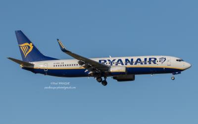 Image of aircraft registration EI-EBS - A 737-8AS(WL) operated by Ryanair