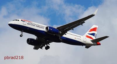 Image of aircraft registration G-EUYV - A A320-232(WL) operated by British Airways