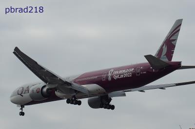 Image of aircraft registration A7-BEC - A 777-3DZ(ER) operated by Qatar Airways