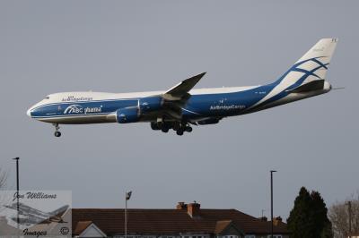 Image of aircraft registration VQ-BFE - A 747-83QF operated by AirBridgeCargo