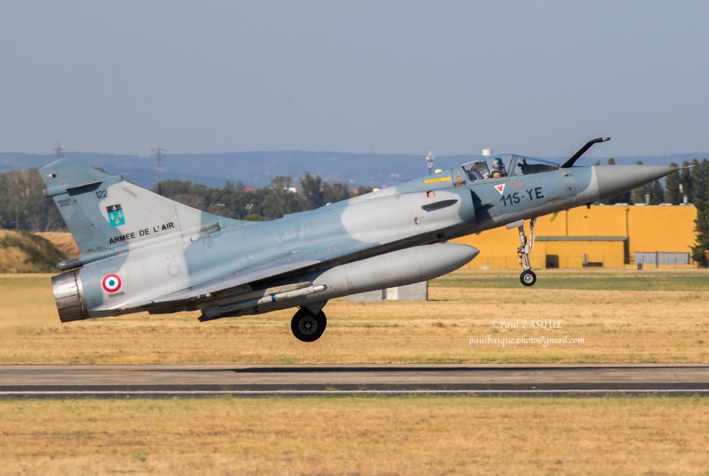 Photo of aircraft 122 (F-UHYE) operated by French Air Force-Armee de lAir