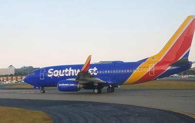 Photo of aircraft N708SW operated by Southwest Airlines
