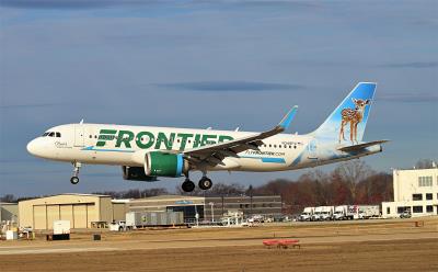 Photo of aircraft N348FR operated by Frontier Airlines