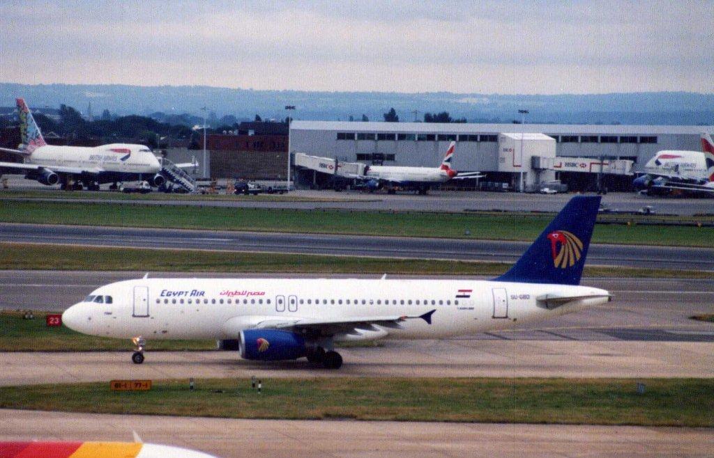 Photo of aircraft SU-GBD operated by EgyptAir