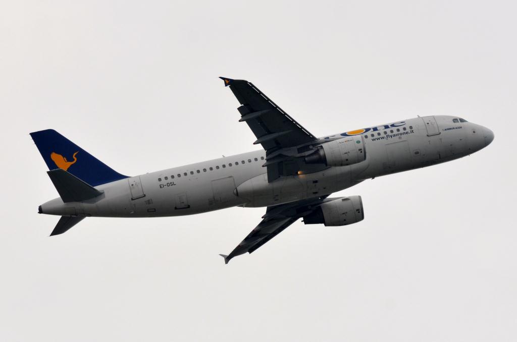 Photo of aircraft EI-DSL operated by Air One