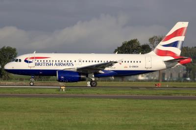 Image of aircraft registration G-DBCH - A A319-131 operated by British Airways