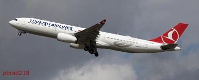 Image of aircraft registration TC-JNO - A A330-343 operated by Turkish Airlines