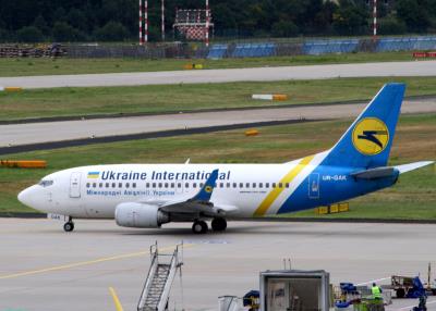 Photo of aircraft UR-GAQ operated by Ukraine International Airlines