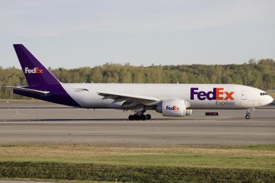 Image of aircraft registration N857FD - A 777-FS2 operated by Federal Express (FedEx)
