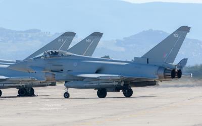 Image of aircraft registration ZK322 - A Typhoon-FGR4 operated by Royal Air Force