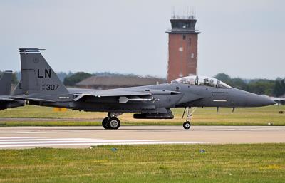 Image of aircraft registration 91-0307 - A F-15E Strike Eagle operated by United States Air Force