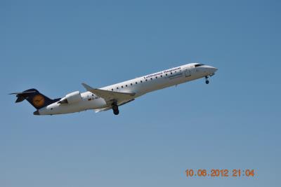 Image of aircraft registration D-ACPR - A CRJ-701-ER operated by Lufthansa Cityline