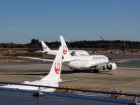 Photo of aircraft JA838J operated by Japan Airlines