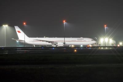 Image of aircraft registration A9C-HMH - A 767-4FS(ER) operated by Bahrain Royal Flight