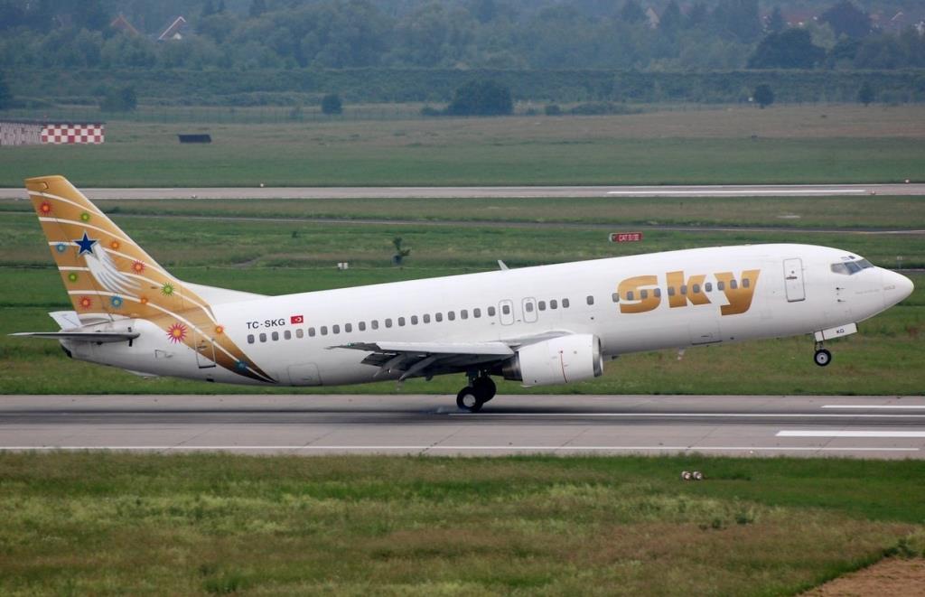 Photo of aircraft TC-SKG operated by Sky Airlines