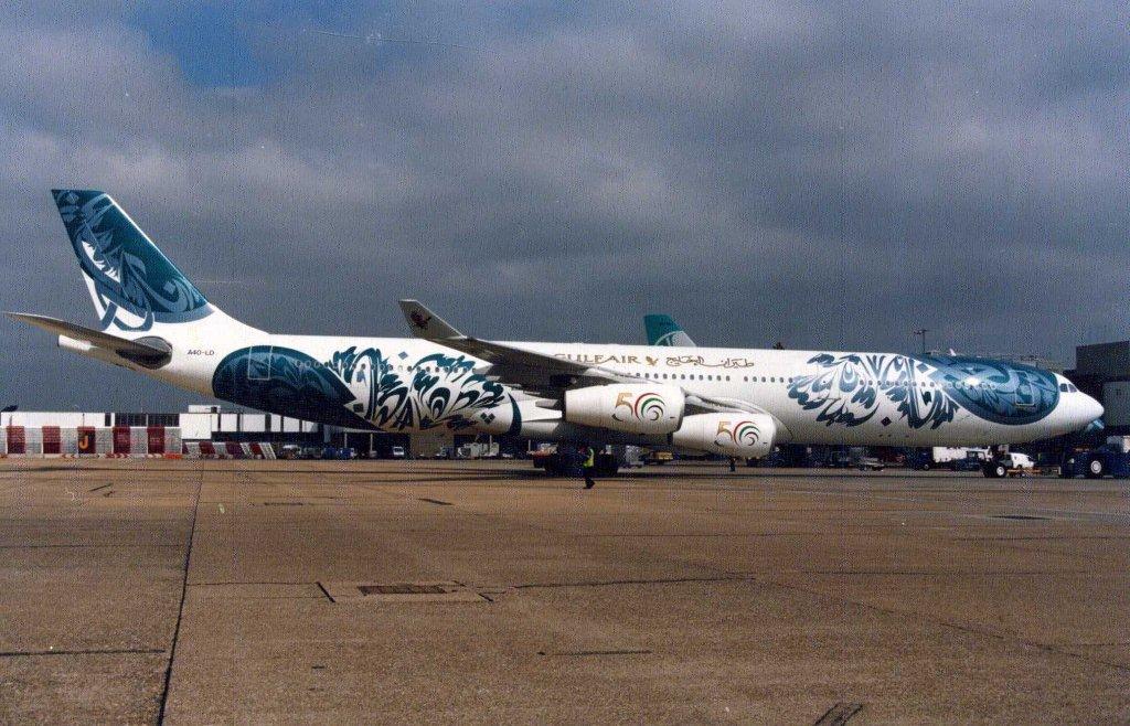 Photo of aircraft A4O-LD operated by Gulf Air