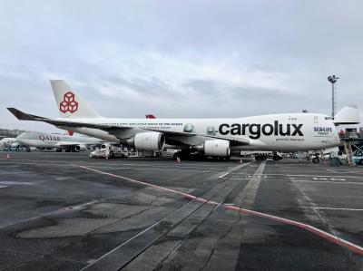Image of aircraft registration LX-ECV - A 747-4HQF(ER) operated by Cargolux Airlines International